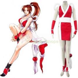 The King of Fighters(KOF) Mai Red Shiranui Cosplay Costume