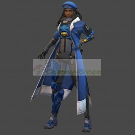 Overwatch Captain Amari Ana Cosplay Costume