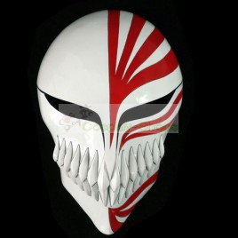 Kurosaki Ichigo Full Hollow Mask Cosplay Prop from Bleach 