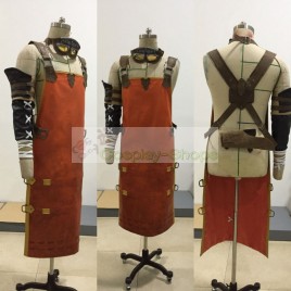 Final Fantasy XIV FF14 Brithael Spade Blacksmith Cosplay Costume