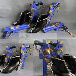 Bayonetta 2 Love is blue Prop Guns pendant with Shoes Cosplay