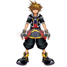 Kingdom Hearts II 2 Standard Form Sora Cosplay Costume