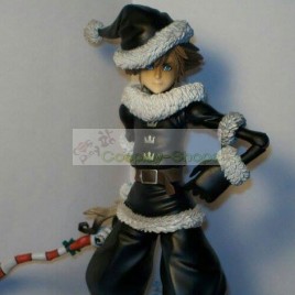 Kingdom Hearts 2 Sora Christmas Town Cosplay Costume