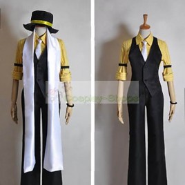 Vocaloid Trickery Casino Kagamine Len Cosplay Costume