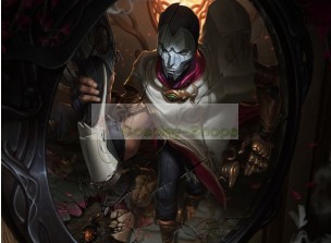 League of Legends LOL Jhin Classic Full Cosplay Costume