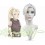 Naruto Ino Yamanaka Long White 80cm Cosplay Straight Wig