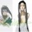 Naruto Haku Medium Black 60cm Cosplay Straight Wig