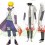 Naruto - Yondaime 4th Hokage Namikaze Minato Cosplay Costume 