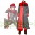 Vocaloid -  Akaito Cosplay Costume Black and Red