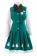 Touhou Project Konpaku Youmu Green Dress Cosplay Costume