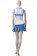 Fairy Tail Lucy Heartfilia Cosplay Costume White and Blue