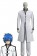 Fairy Tail Gerard Fernandes Cosplay Costume White