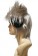 Naruto Hatake Kakashi Short Silver 20cm Cosplay Spike Wig