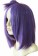 Naruto Akatsuki Konan Short Purple 40cm Cosplay Straight Wig