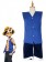 One Piece Luffy Cosplay Costume Blue