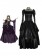 Code Geass C.C. Elegant Robe Cosplay Costume black