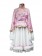 Axis Power Hetalia Taiwan Pink and White Cosplay Costume