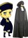Axis Power Hetalia Holy Roman Empire Black Cosplay Costume