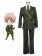 Axis Power Hetalia Britain Army Green Suit Cosplay Costume
