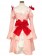 Suzumiya Haruhi Mikuru Asahina Pink Cosplay Costume
