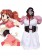 Suzumiya Haruhi Mikuru Asahina Pink and White Cosplay Costume