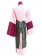 Inuyasha Sango Casual Wear Cosplay Costume (Wine red and Grey)
