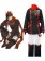 D.Gray Man Lavi Cosplay Costume black red