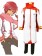Vocaloid Akaito Cosplay Costume White and Red