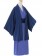 Axis Power Hetalia Honda Kiku Blue Cosplay Costume