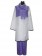 Axis Power Hetalia Korea Im Yong Soo Purple and White Cosplay Costume