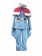 Axis Power Hetalia Tino Vainaminen Light Blue Cosplay Costume