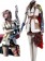 Final Fantasy XIII Lightning Claire Farron FF13 Guardian Corps Uniform Cosplay Costume 