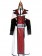 Guilty Gear XX Sol Badguy Cosplay Costume Wine Red and White