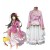 Axis Power Hetalia Taiwan Pink and White Cosplay Costume