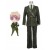 Axis Power Hetalia Britain Army Green Suit Cosplay Costume