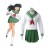 InuYasha Kagome Higurashi Cosplay Costume (Green White)