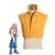 Street Fighter Charlie Nash Yellow Vest Cosplay Costume