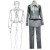 Axis Power Hetalia Germany Grey Cosplay Costume