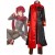 Vocaloid -  Akaito Cosplay Costume Black and Red