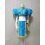 Street Fighter Chun-Li sky blue Cosplay Costume