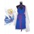 Mobile Suit Gundam SEED Destiny Stella Loussier Blue and White Cosplay Costume 