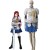 Fairy Tail Erza Scarlet Cosplay Costume Black and Bule