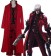 Devil May Cry DMC Dante Cosplay Costume Red and Black
