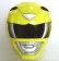 Power Rangers Mighty Morphin (Zyuranger) MMPR Yellow Ranger / Boi / TigerRanger Helmet Cosplay Prop 