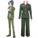 Katekyo Hitman Reborn Kokuyo School Uniform Cosplay Costume Army Green