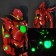 High School DxD Issei Hyoudou Red Dragon Emperor Boosted Gear Scale Mail Cosplay Armor